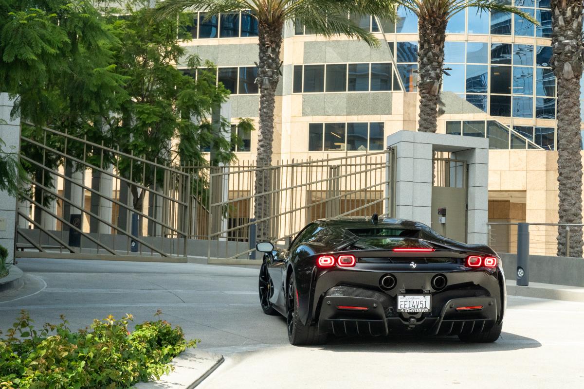 Ferrari SF90 Stradale Coupe Rental in Los Angeles Thumbnail 